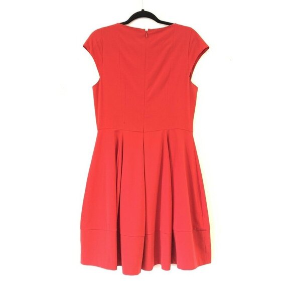 Halston Heritage 12 Keyhole Fit & Flare Dress - Picture 7 of 8